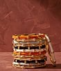 Anabel Aram Gold Bamboo Enameled Hinge Bangle Bracelet - Image 6