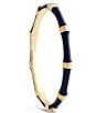 Anabel Aram Bamboo Enameled Hinge Bangle Bracelet - Image 3