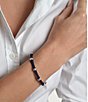 Anabel Aram Bamboo Enameled Hinge Bangle Bracelet - Image 5