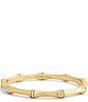 Anabel Aram Bamboo Hinged Bangle Bracelet - Image 1