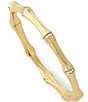 Anabel Aram Bamboo Hinged Bangle Bracelet - Image 3