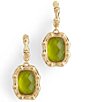 Anabel Aram Bamboo Stone Drop Earrings - Image 1
