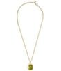 Anabel Aram Bamboo Stone Short Pendant Necklace - Image 1
