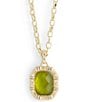 Anabel Aram Bamboo Stone Short Pendant Necklace - Image 2