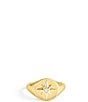 Anabel Aram Celeste Signet Cocktail Ring - Image 1