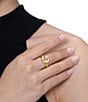 Anabel Aram Celeste Signet Cocktail Ring - Image 3