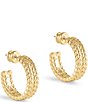 Anabel Aram Cheval Braid Hoop Earrings - Image 1
