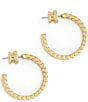 Anabel Aram Cheval Braid Hoop Earrings - Image 2