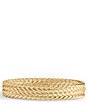 Anabel Aram Cheval Braid Thick Hinge Bangle Bracelet - Image 3