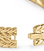 Anabel Aram Cheval Braid Thick Hinge Bangle Bracelet - Image 4