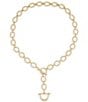 Anabel Aram Cheval Braided Chain Lariat Necklace - Image 1