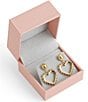 Anabel Aram Heart Drop Earrings - Image 4