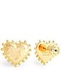 Anabel Aram Heart Stud Earrings - Image 3