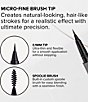 Anastasia Beverly Hills MicroStroke Brow Pen, Color:Chocolate - Image 6