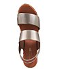 Color:Metallic Taupe - Image 5 - Allison Banded Espadrille Sandals