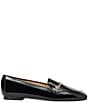 Andre Assous Ariane Patent Leather Square Toe Chain Loafers - Image 2