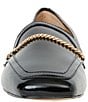 Andre Assous Ariane Patent Leather Square Toe Chain Loafers - Image 5