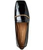 Andre Assous Ariane Patent Leather Square Toe Chain Loafers - Image 6