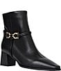 Andre Assous Arya Leather Bit Harness Booties - Image 1