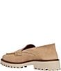 Andre Assous Averie-1 Suede Lug Sole Penny Loafers - Image 4