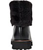 Andre Assous Ayla Leather Faux Shearling Cuff Lug Booties - Image 3