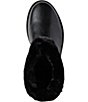 Andre Assous Ayla Leather Faux Shearling Cuff Lug Booties - Image 6