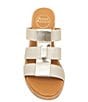 Color:Platino - Image 5 - Bentley Featherweight Stretch Cork Wedge Sandals