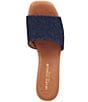 Color:Denim - Image 6 - Cypress Denim Cork Platform Slide Sandals