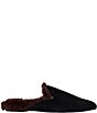 Andre Assous Daria Suede Faux Shearling Lined Pointed Toe Mules - Image 2