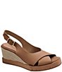 Andre Assous Foxa Leather Slingback Wedge Espadrilles,All Products : American Fashion Style Bags On Sale