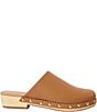 Andre Assous Jocelyn Leather Faux Shearling Lined Clogs - Image 2