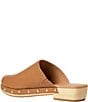 Andre Assous Jocelyn Leather Faux Shearling Lined Clogs - Image 4