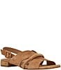 Andre Assous Journee Suede Square Toe Slingback Sandals - Image 1