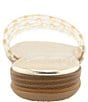 Andre Assous Nabil Caged Glitter Jelly Flat Slide Sandals - Image 3