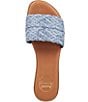 Color:Jean - Image 6 - Nahala Raffia Braided Slide Sandals
