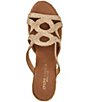 Andre Assous Neena Raffia Espadrille Wedge Slide Sandals - Image 6
