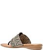 Andre Assous Nice Woven Stretch Raffia Thong Flat Sandals - Image 4