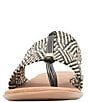 Andre Assous Nice Woven Stretch Raffia Thong Flat Sandals - Image 5