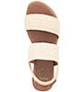 Color:Natural - Image 6 - Nigella Woven Raffia Featherweight Sandals