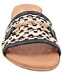 Andre Assous Niles Raffia Bit Buckle Slides - Image 5