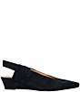 Andre Assous Odeya Suede Slingback Wedge Pumps - Image 2