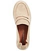 Color:Sesame - Image 6 - River Featherweight Suede Lug Sole Platform Loafers