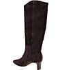Andre Assous Walma Leather Suede Combination Pointed Toe Tall Boots - Image 4
