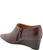 Andre Assous Wanda Leather Pointed Toe Wedge Shooties - Image 4