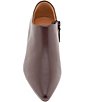 Andre Assous Wanda Leather Pointed Toe Wedge Shooties - Image 5