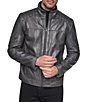 Andrew Marc Burchell Aged Lamb Racer Jacket - Image 4