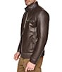 Andrew Marc Dobson Smooth Lamb Racer Jacket - Image 6