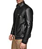 Andrew Marc Dobson Smooth Lamb Racer Jacket - Image 3