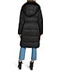 Andrew Marc Sport Andrew Marc Emery Luster Down Filled Faux Fur Collar Walker Coat, Color:Black - Image 2