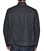 Andrew Marc Hubbard Leather Racer Jacket - Image 2